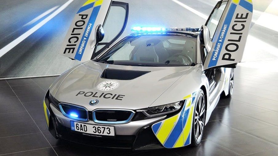 Voiture police-BMW-i8